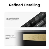 klaviatura 8k - Keychron Q3 Ultra Wireless Juodas (Black) [Q3U-M1] - 4 nuotrauka