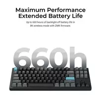 klaviatura 8k - Keychron Q3 Ultra Wireless Juodas (Black) [Q3U-M1] - 5 nuotrauka