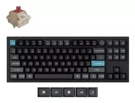 klaviatura 8k - Keychron Q3 Ultra Wireless Juodas (Black) [Q3U-M1] - 9 nuotrauka