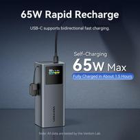 isorine baterija 20000mah 100w - Vention FKCH0, 20000mAh, 100W - 5 nuotrauka