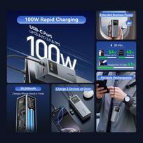 isorine baterija 20000mah 100w - Vention FKCH0, 20000mAh, 100W - 10 nuotrauka