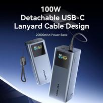 isorine baterija 20000mah 100w - Vention FKCH0, 20000mAh, 100W - 11 nuotrauka