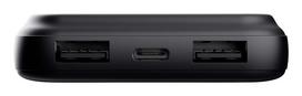 power bank usb c 10000 mah - Trust Avala 10000 mAh, juodas (black) - 2 nuotrauka