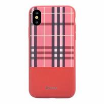 Devia "Lattice Back Case iPhone X" Red