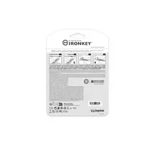 kingston usb 256 - Kingston IronKey Keypad 200C 16GB Blue (Mėlyna) - 3 nuotrauka