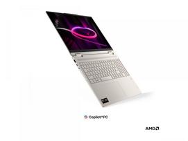 lenovo yoga - Lenovo Yoga 7 2-in-1 16AGP11, AMD Ryzen AI 7 445, 16 GB, 512 GB, 16", OLED, Seashell (Smėlio spalvos) - 9 nuotrauka