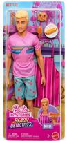 kenis - Mattel Barbie Mysteries Beach Detectives Kenas lėlė su priedais - 6 nuotrauka