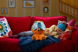 garfield - Pliušinis žaislas Animagic Toys Garfield Feature Plush, oranžinis - 3 nuotrauka