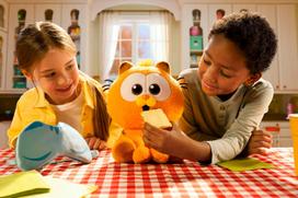 garfield - Pliušinis žaislas Animagic Toys Garfield Feature Plush, oranžinis - 5 nuotrauka