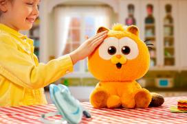 garfield - Pliušinis žaislas Animagic Toys Garfield Feature Plush, oranžinis - 7 nuotrauka