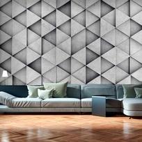 Fototapetas Artgeist Grey Triangles, 140 cm x 200 cm