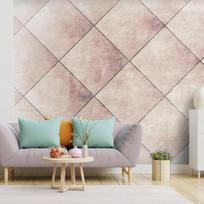 Fototapetas Artgeist Perfect Cuts - Geometric Symmetrical Tiled Pattern With Pattern, 70 cm x 100 cm