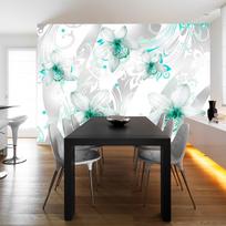 Fototapetas Artgeist Sounds Of Subtlety - Turquoise 4XLNEW010372SAM, 280 cm x 392 cm