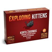 zaidimu kortos - Žaidimas EXPLODING KITTENS LT, EKEK01LT - 2 nuotrauka