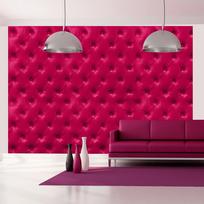 Fototapetas Artgeist Fuchsia Rhombuses, 175 cm x 250 cm