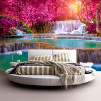 Fototapetas Artgeist Pink Cascades MFT1036SAM, 105 cm x 147 cm
