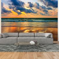 Fototapetas Artgeist Colorful sunset over the sea, 309 cm x 392 cm