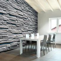 Fototapetas Artgeist Grey Stone Wall XXLFTNT1203, 231 cm x 300 cm