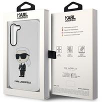 samsung galaxy s23 - Karl Lagerfeld Ikonik dėklas, skirtas Samsung Galaxy S23, skaidrus (Transparent) - 2 nuotrauka