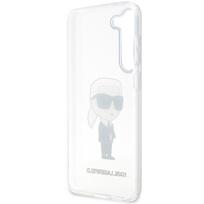 samsung galaxy s23 - Karl Lagerfeld Ikonik dėklas, skirtas Samsung Galaxy S23, skaidrus (Transparent) - 3 nuotrauka