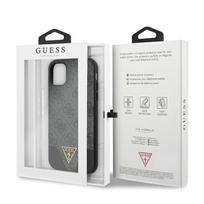 iphone xr deklai - Guess "GUHCN61PU4GHBK 4G Triangle Cover iPhone 11" Black - 2 nuotrauka