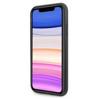 iphone xr deklai - Guess "GUHCN61PU4GHBK 4G Triangle Cover iPhone 11" Black - 3 nuotrauka