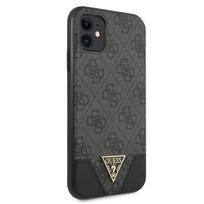 iphone xr deklai - Guess "GUHCN61PU4GHBK 4G Triangle Cover iPhone 11" Black - 4 nuotrauka