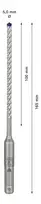 betono graztas 5 mm - SDS-plus-7X grąžtas Bosch 5x100x165mm, 1 vnt. - 2 nuotrauka