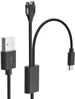Tactical USB Charging 2in1 USB-C Cable for Garmin Fenix 7/8, Tactix 8