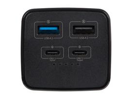 65w power bank pd - Blow PB20G, 20000mAh, 65W, juodas (black) - 3 nuotrauka