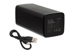 65w power bank pd - Blow PB20G, 20000mAh, 65W, juodas (black) - 5 nuotrauka