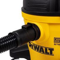 slapias siurblys - Dewalt DXV23P-QT Sausas/Šlapias Dulkių Siurblys 23L Super Quiet - 4 nuotrauka