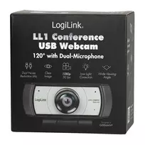usb kamera hd - Logilink UA0377, juoda/pilka, CMOS - 2 nuotrauka