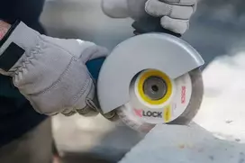 bosch x lock - Deimantinis pjovimo diskas Bosch X-LOCK Best for Ceramic Extra Clean Turbo; 125 mm - 3 nuotrauka