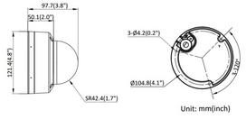 4 hikvision kameros - Stebėjimo kamera Hikvision DS-2CD2143G2-LIS2U(2.8mm) - 4 nuotrauka
