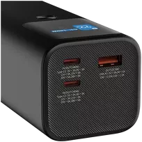 power bank 27000mah - Canyon PB-2010 TFT 27000 mAh 140W Tamsiai Pilka (Dark Grey) - 3 nuotrauka