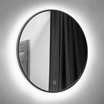 led veidrodis 60 cm - Vonios veidrodis su LED apšvietimu COMAD LUNA 60, 60 x 60 cm - 2 nuotrauka