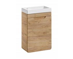 spintele praustuvui azuolo - Vonios spintelė COMAD ARUBA CRAFT 826 FSC, ąžuolo - 4 nuotrauka