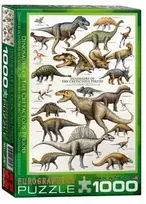 Eurographics Dinosaurs Of The Cretaceous Period 6000-0098, 1000 det.
