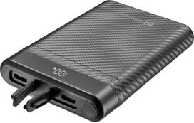 Sandberg Survivor Nano Powerbank 10000, 10000mAh, 20W, juodas
