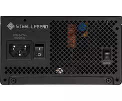 maitinimo 850w blokai - ASRock Steel Legend SL-850G 850W 80 PLUS Gold Juodas (Black) - 7 nuotrauka