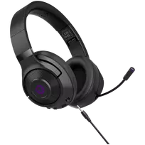 zaidimu ausines - LORGAR Noah 702, Wireless Gaming Headset, black | LRG-GHS702 - 3 nuotrauka