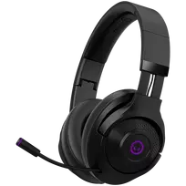 zaidimu ausines - LORGAR Noah 702, Wireless Gaming Headset, black | LRG-GHS702 - 5 nuotrauka