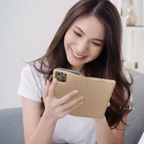 magnetas telefono - OEM Smart Magnet Book Case For Huawei P30 Pro Gold - 6 nuotrauka
