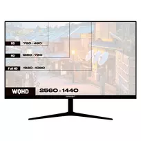 usb c monitorius - JAPANNEXT JN-IPS27WQHDR-C65W 27", IPS, WQHD, 60Hz, USB-C 65W - 6 nuotrauka
