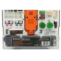 tiesinis slifuoklis - Kraft&Dele 270W + priedai - 235 elementai - KD10245 - 4 nuotrauka
