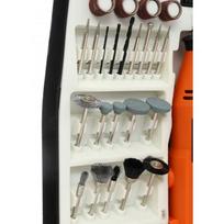 tiesinis slifuoklis - Kraft&Dele 270W + priedai - 235 elementai - KD10245 - 10 nuotrauka