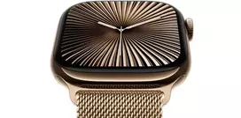 apple watch 10 42mm - Apple Watch Series 10 GPS + Cellular 42mm Slate Titanium Case with Black Sport Band - S/M - 8 nuotrauka