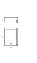 philips lauko sviestuvas - Philips 16461/93/P3 - LED lauko šviestuvas su jutikliu ARBOUR 1xLED/6W IP44 - 4 nuotrauka