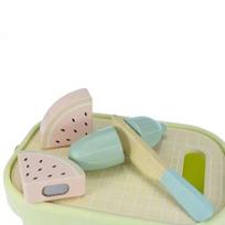 medines darzoves - Tooky Toy Medinis maisto rinkinys Daržovės ir Vaisiai 31 vnt. - 4 nuotrauka